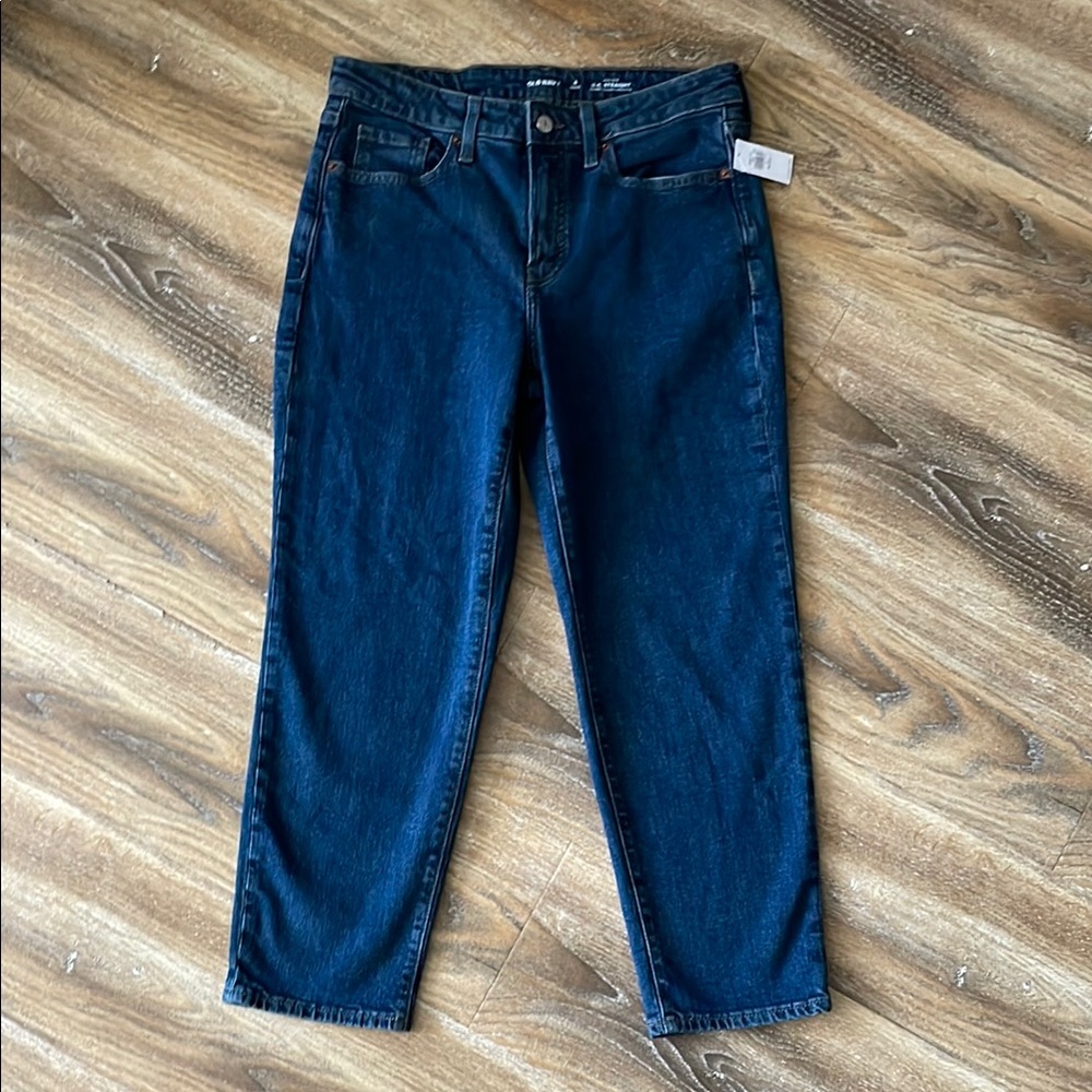 Old Navy High-Rise OG Straight Secret Smooth Pockets Jeans in Noura NWT